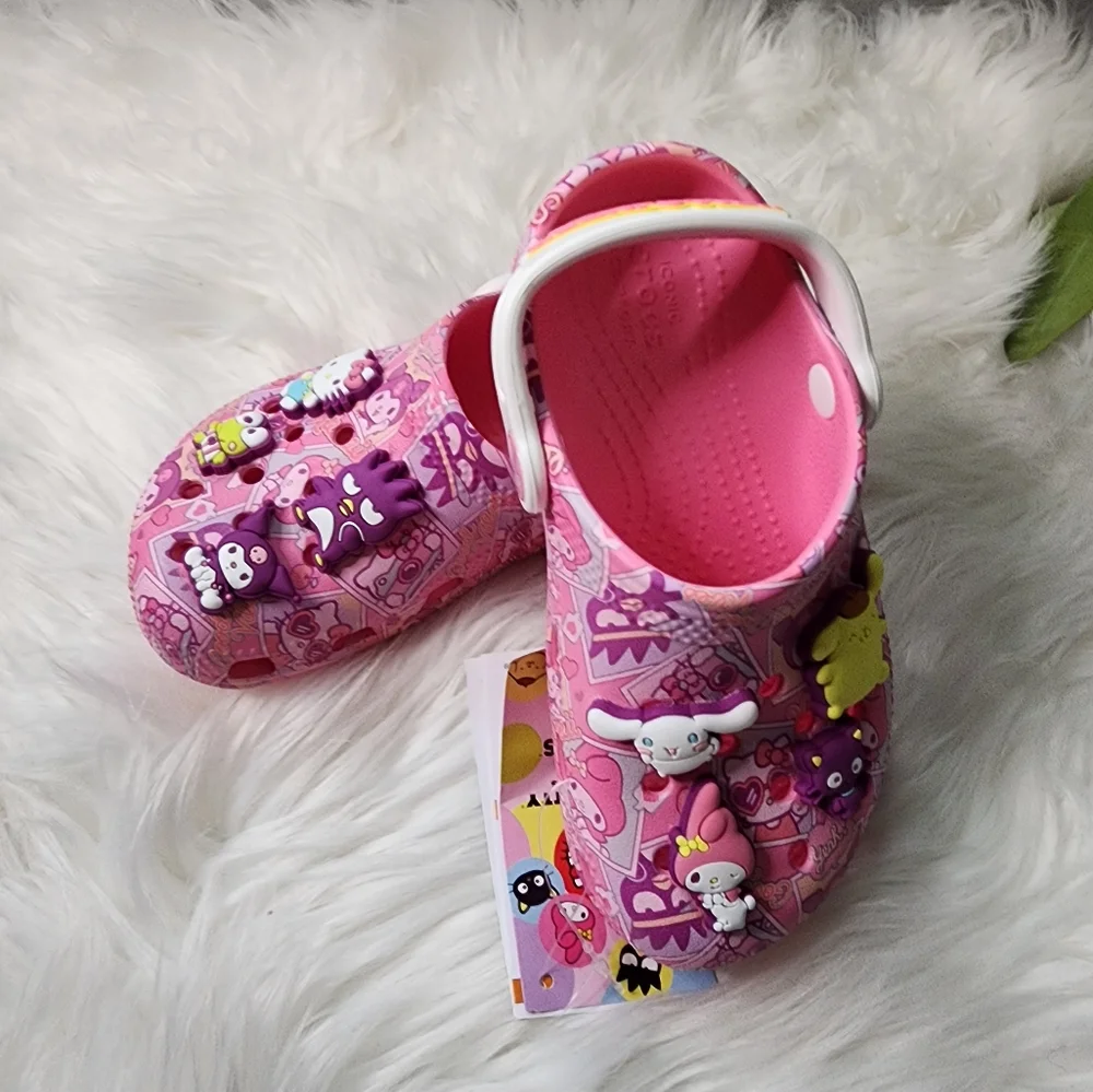 HELLO KITTY AND FRIENDS CLASSIC CLOG TODDLER new